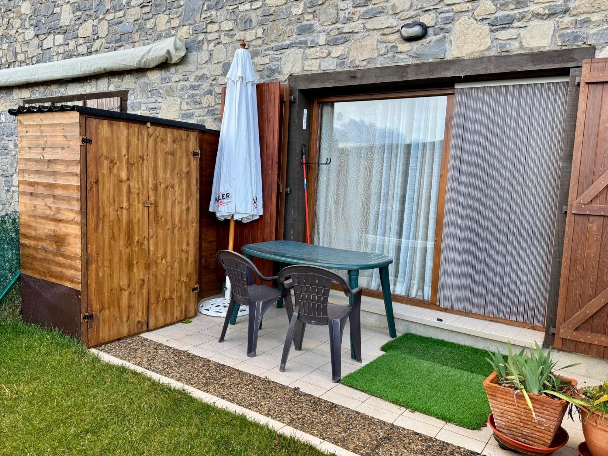 Duplex Altos De Santiago Jardin Apartman Villanúa Kültér fotó